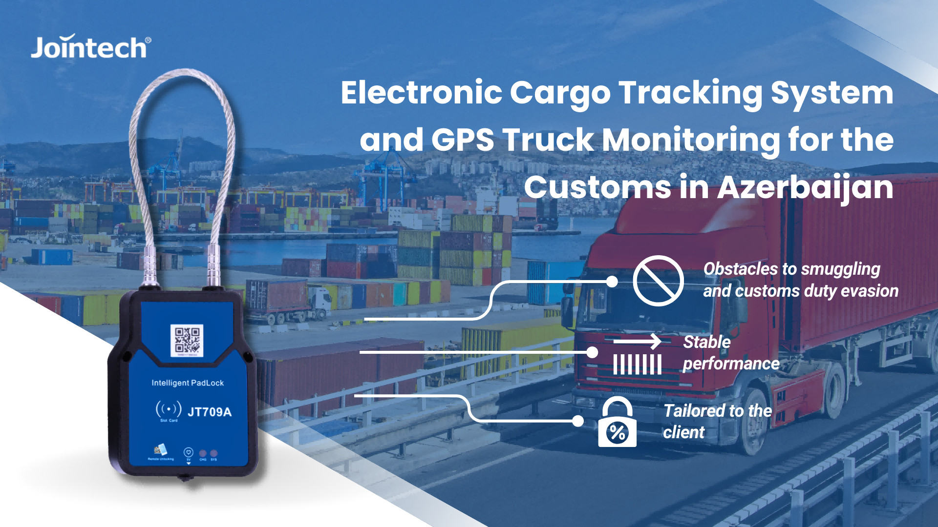 ultimo caso aziendale circa Sistema elettronico di tracciamento delle merci e monitoraggio GPS dei camion per le dogane in Azerbaigian