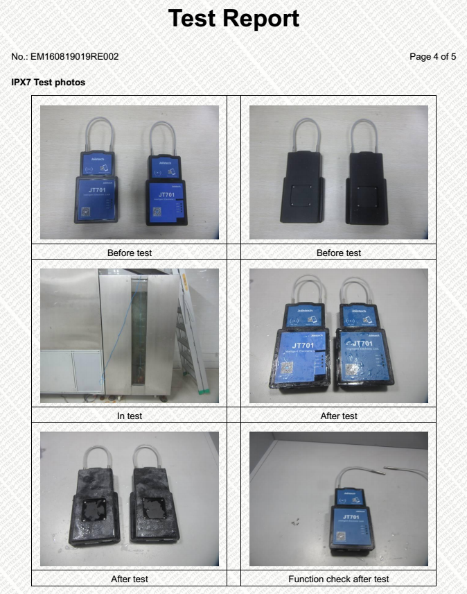 Dispositivi antipolvere del monitoraggio di temperatura della catena del freddo della serratura di porta di ISO9001 GPS 16