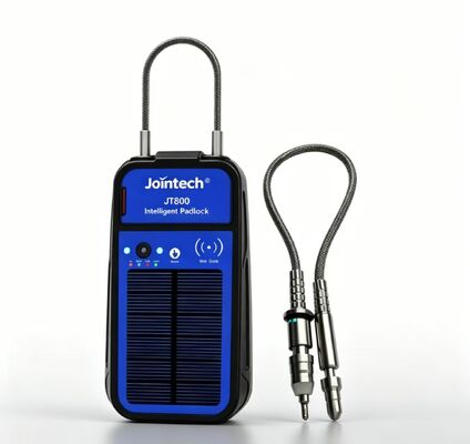 JT 800 Lucchetto elettronico intelligente alimentato da AI Monitoraggio in tempo reale Lucchetto localizzatore GPS con telecomando impermeabile